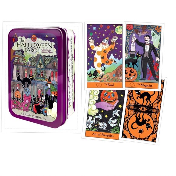 New Age Other - Halloween Tarot in Tin